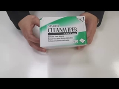 280pcs limpador de fibra óptica papel branco toalhas suaves não abrasivo