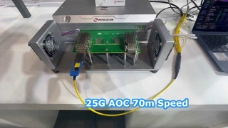 Cabo de fibra 25G AOC OM3 70m