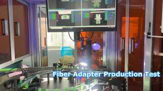 Como testar nosso adaptador de fibra óptica durante o andamento da produção