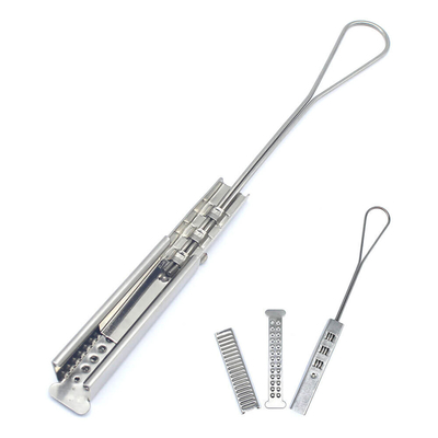 Fácil de instalar Fibra Drop Wire Clamp para FTTH Proteção de telefone Drop Wire
