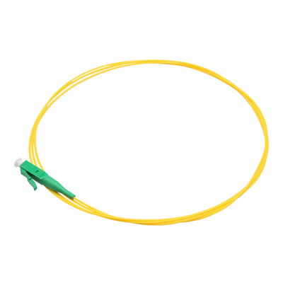 LC APC Pigtails de fibra óptica LSZH Simplex 0.9mm 1M e 1.5M