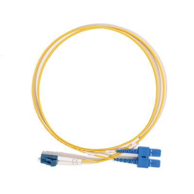 SM Duplex LC UPC para SC UPC Fibra Ótica 2.0 mm, G657A1, 3 metros