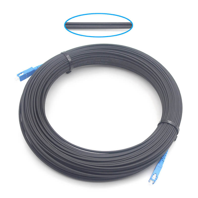 Indoor 1 Core 2 Cores 2.0x3.0mm SC UPC para SC UPC FTTH Drop Cable Patch Cord LSZH