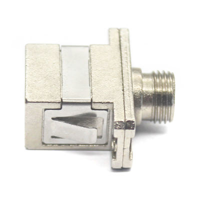 CATV System SC UPC to FC UPC Simplex Adapter in Metal Case with Flange