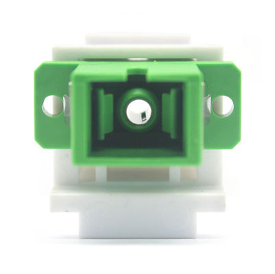 SC APC Simplex Keystone Adapter with Flange Loading Test ≥ 70 N Storage Temp. 40°C to 85°C