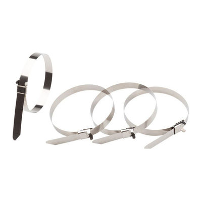 Secure Your Cables with Metallic Stainless Steel Zip Ties -80° to 538° C Working Temp