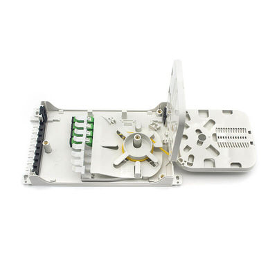 8 Core White SC Fiber Optic Distribution Box for High-Density Data Centers
