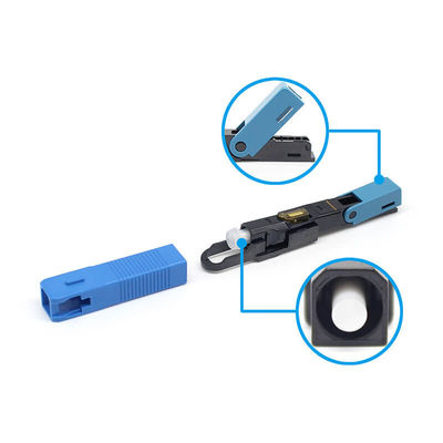 FTTX SC UPC Mechanical Fiber Optic Fast Connector