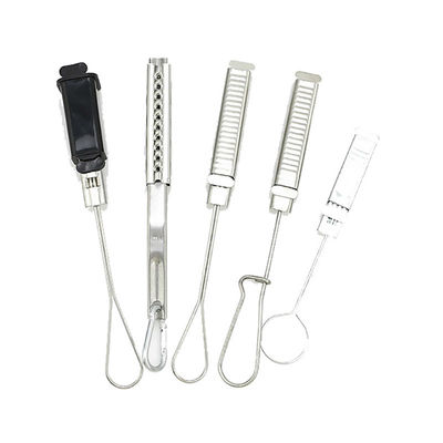 Stainless Steel Drop Wire Clamp Support Telephone Drop Wire At Span Clamps