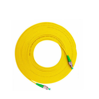 PVC LSZH Fiber Optic Jumper FC APC To FC APC SM SX 2.0mm, 3.0mm