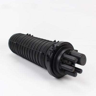 96FO Capacity Fiber Optic Splice Closure with 4+1 Ports for Outdoor Application