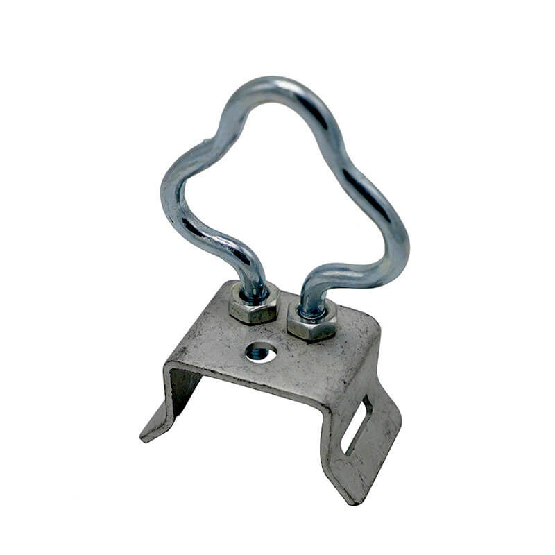 Fiber Optic FTTH ADSS Anchor Clamp Customized Color Stainless Steel