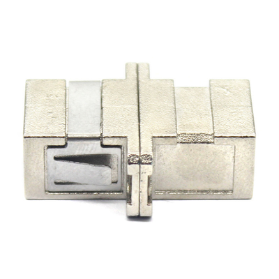 Rede GSM SC UPC Adaptador de fibra de vidro de caixa metálica simples com temperatura de armazenamento de flange de 40°C a 85°C