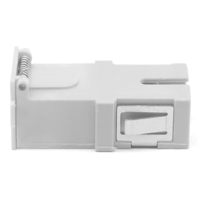 Adaptador SC de fibra óptica com obturador automático