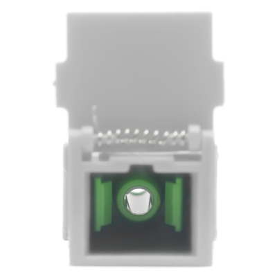 Adaptador SC de fibra óptica com obturador automático