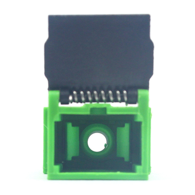 0.2 dB Durabilidade SC APC ou UPC Simplex SM Adaptador de Fibra Ótica com Obturador Automático