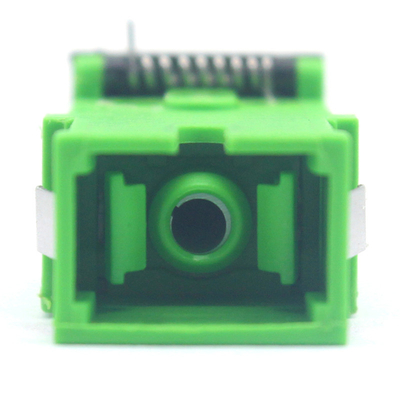 0.2 dB Durabilidade SC APC ou UPC Simplex SM Adaptador de Fibra Ótica com Obturador Automático