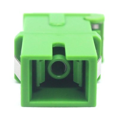 Simplex SC PC Adaptador de Fibra Óptica UPC com Obturador Automático Lateral Compatibilidade de Rede 4g