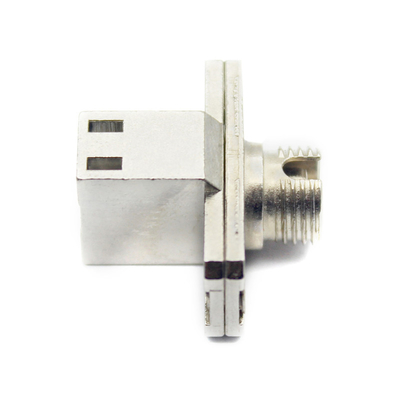 FTTH Equipamento Metal Case LC UPC para FC UPC Adaptador Simplex de Fibra Ótica com Flange