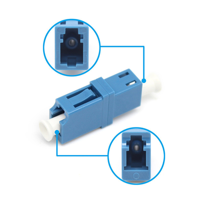 0Conector duplex de fibra óptica LC UPC para adaptador