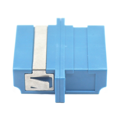 FTTH LC UPC Quadruplex Óptico Adaptador com Durabilidade Flange 0,2 dB 500 Ciclo Passado