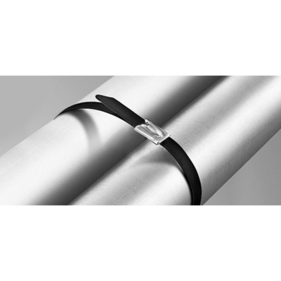 100pcs/saco resistente a UV Poliéster Epoxi Nylon 11 revestido de aço inoxidável