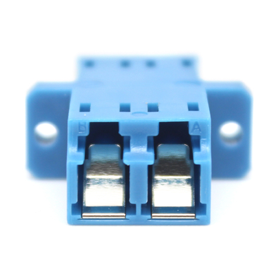 Adaptador LC duplex compatível com a rede 3G para ligações de fibra óptica em sistemas CATV