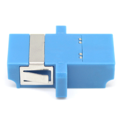 Adaptador LC duplex compatível com a rede 3G para ligações de fibra óptica em sistemas CATV