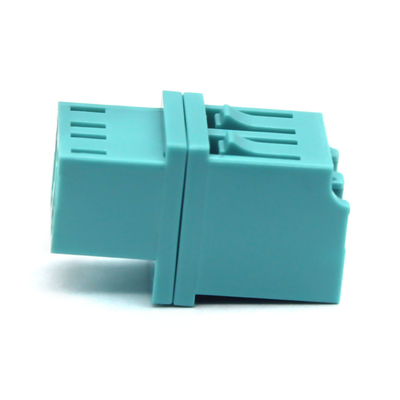 Adaptador de fibra óptica multimodo duplex OM3 de tipo LC baixo para teste de carga ≥ 70 N Perda de inserção 0,2 dB