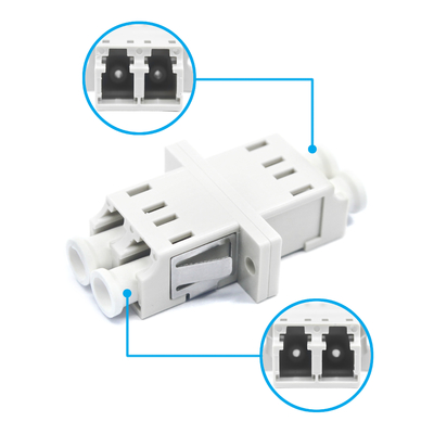 Adaptador de Fibra Óptica LC PC Conector de Fibra Multimodo para LAN sem fio