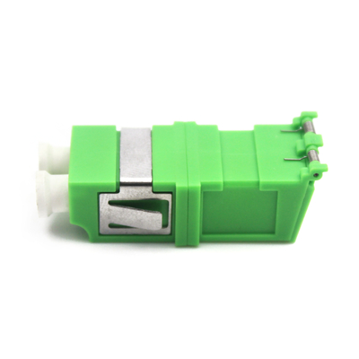 Adaptador de fibra óptica FTTH LC Duplex com obturador automático
