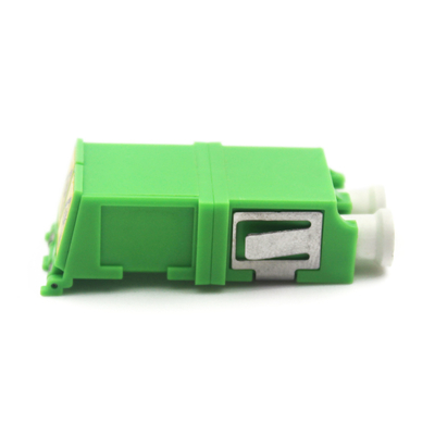 Adaptador de fibra óptica FTTH LC Duplex com obturador automático