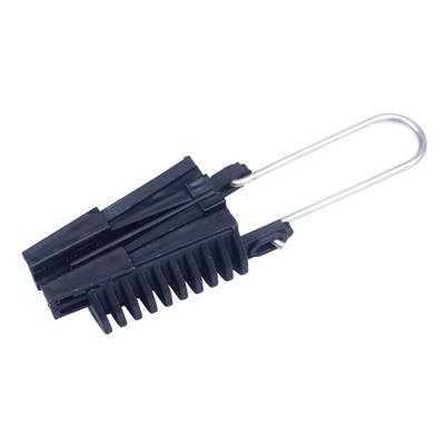 Aplicação do ADSS Drop Cable Anchoring Clamp 0.5kg A solução leve para gestão de cabos