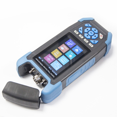 Ferramenta de teste de fibra óptica de comprimento de onda de 1310/1550nm com VFL e ecrã LCD de 3,5 polegadas
