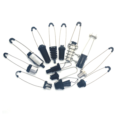 Figura 8 Grampos de tensão de cabo com grampos de fio de plástico Diâmetro do cabo 2-8 mm 149*28*17 mm