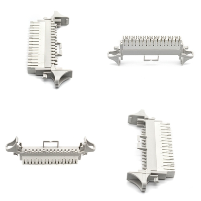 Desconexão termoplástica Stg 2000 Pouyet Tipo Euro Rj45 Cat.5 Soquetes Módulo Idc de 8 pares