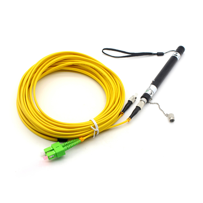 Rede FTTH 650nm VFL Óptico Black Laser Pen Tipo Fibra Óptica Localizador de Falhas Visuais