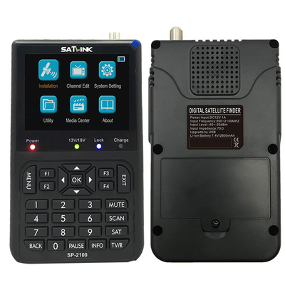 Finder de sinal SATLINK SP-2100 DVB-S2 HD Medidor de satélite com entrada LNB de 950-2150 MHz