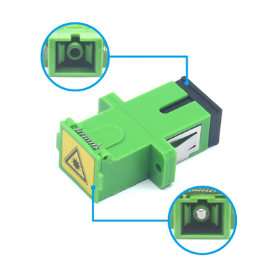 0.2dB Perda de inserção SC APC Adaptador de fibra de modo único para instalação de rede 3G
