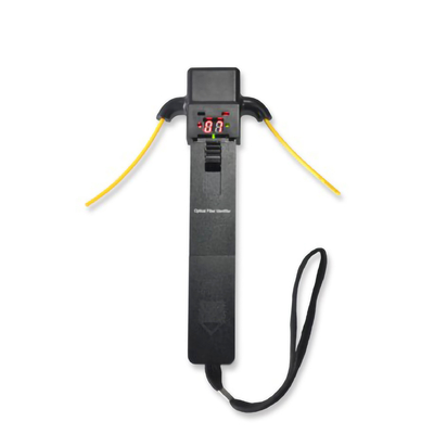 Identificador de fibra FTTH de revestimento metálico para a faixa de comprimento de onda identificada 800-1700 nm em FTTH