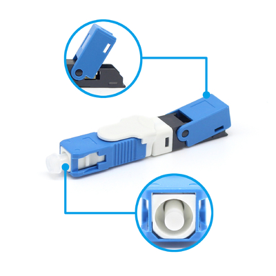 FTTH FTTxFTTB Rede SC/UPC Fibra Óptica Conector Rápido de Modo Único para Cabos de Caixa