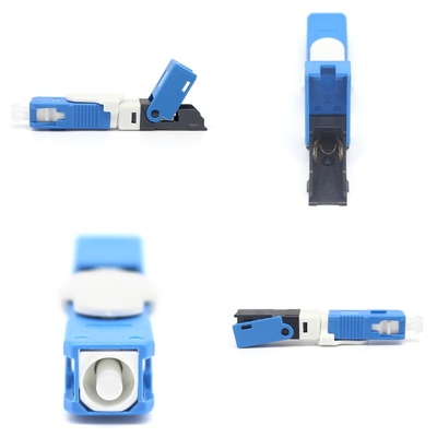 FTTH FTTxFTTB Rede SC/UPC Fibra Óptica Conector Rápido de Modo Único para Cabos de Caixa