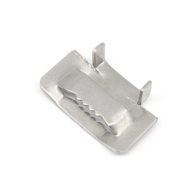 0.26/0.35/0.6/0.75mm Faixa de banda de aço inoxidável para fixação de tubos de comprimento ajustável