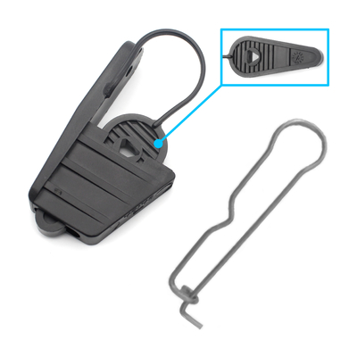 45g Grampos de arame de aço inoxidável para grampos de cabo de fibra óptica de exterior Tipo 1-2 Par Drop