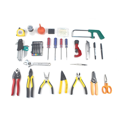Material ABS pesado OEM FTTH Assembly Fiber Optic Tool Kit para FTTA FTTB FTTH