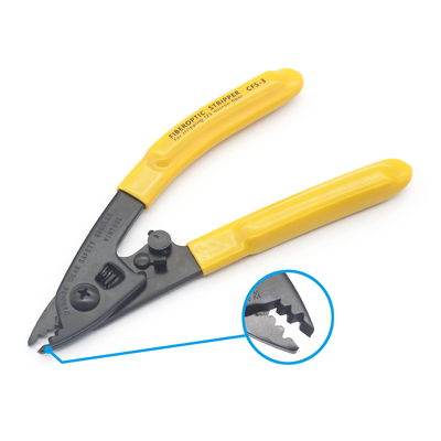 131.76mm comprimento Miller corte de fio único buraco de fibra óptica cabo stripper striping