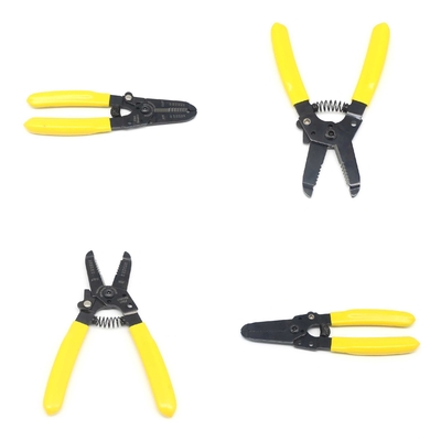 Tela de desligamento de fios elétricos de qualidade industrial Óxido negro 20-30 AWG 0,80-0,25 mm Manopla amarela