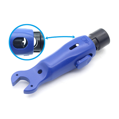 CABLELECON CABLELECON azul de qualidade industrial, desligador para cabo coaxial RG59