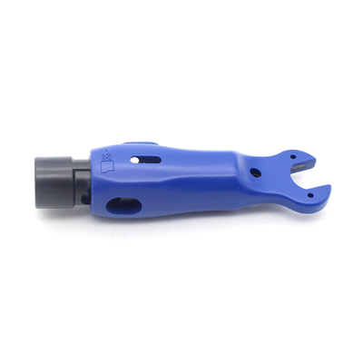 CABLELECON CABLELECON azul de qualidade industrial, desligador para cabo coaxial RG59