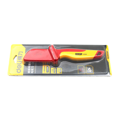Diz adeus ao tedioso desnudismo com a faca elétrica multifunção vermelho/amarelo